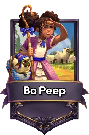 Bo Peep captain card art
