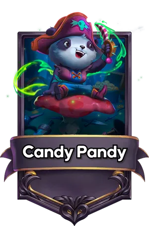 Candy Pandy captain card art