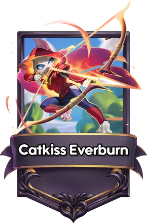 Catkiss Everburn captain card art