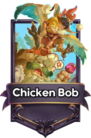Chicken Bob captain card art