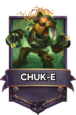 CHUK-E captain card art