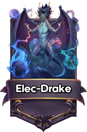 Elec-Drake captain card art