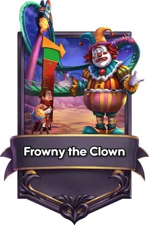 Frowny the Clown captain card art