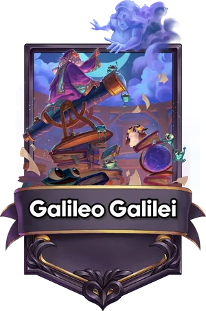 Galileo Galilei captain card art