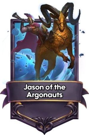 Jason of the Argonauts captain card art