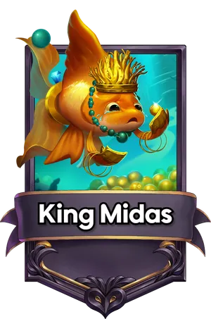 King Midas captain card art