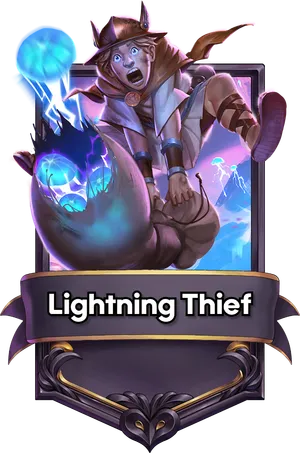 Lightning Thief captain card art