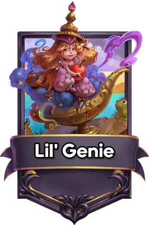 Lil' Genie captain card art