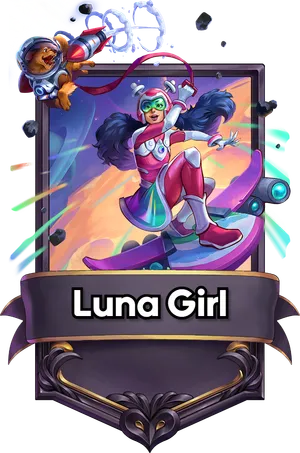 Luna Girl captain card art