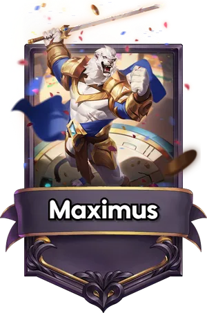 Maximus captain card art