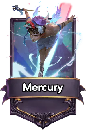 Mercury captain card art