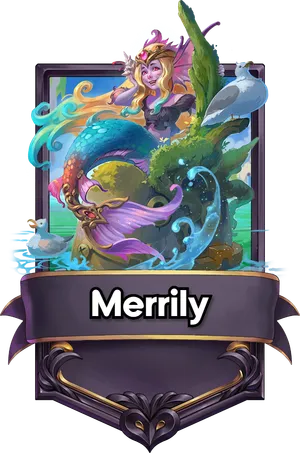 Merrily captain card art