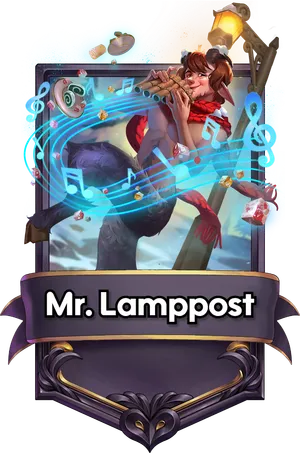 Mr. Lamppost captain card art