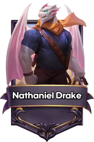 Nathaniel Drake captain card art