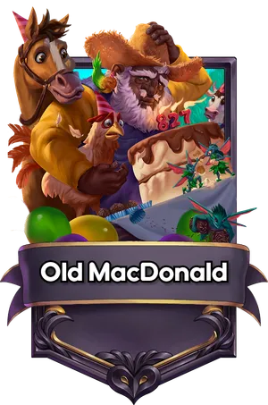 Old MacDonald captain card art