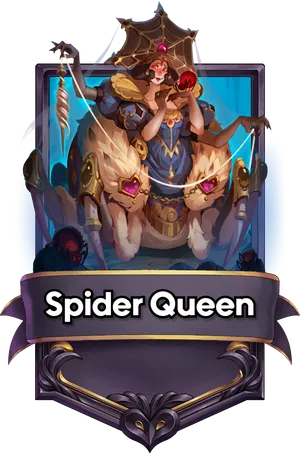 Spider Queen captain card art