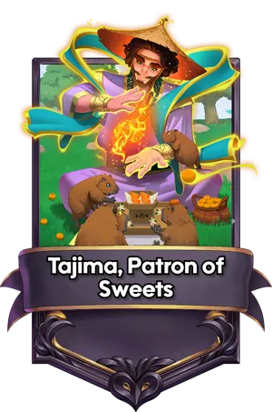 Tajima, Patron of Sweets captain card art