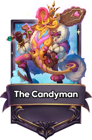 The Candyman captain card art