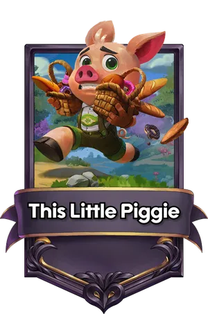 This Little Piggie captain card art
