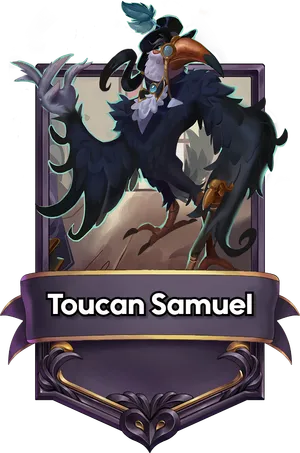 Toucan Samuel captain card art