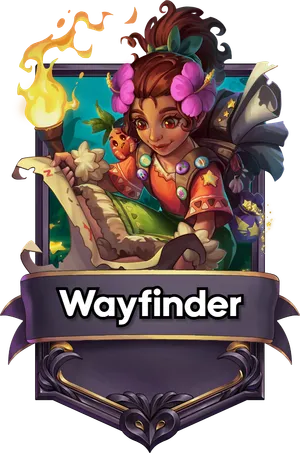 Wayfinder captain card art