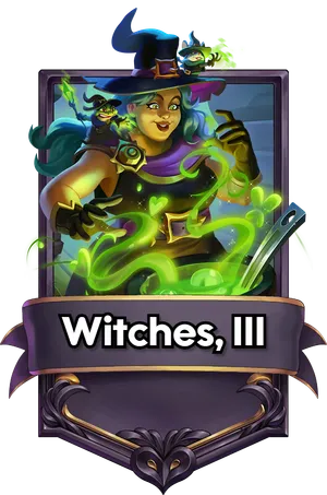 Witches, III captain card art
